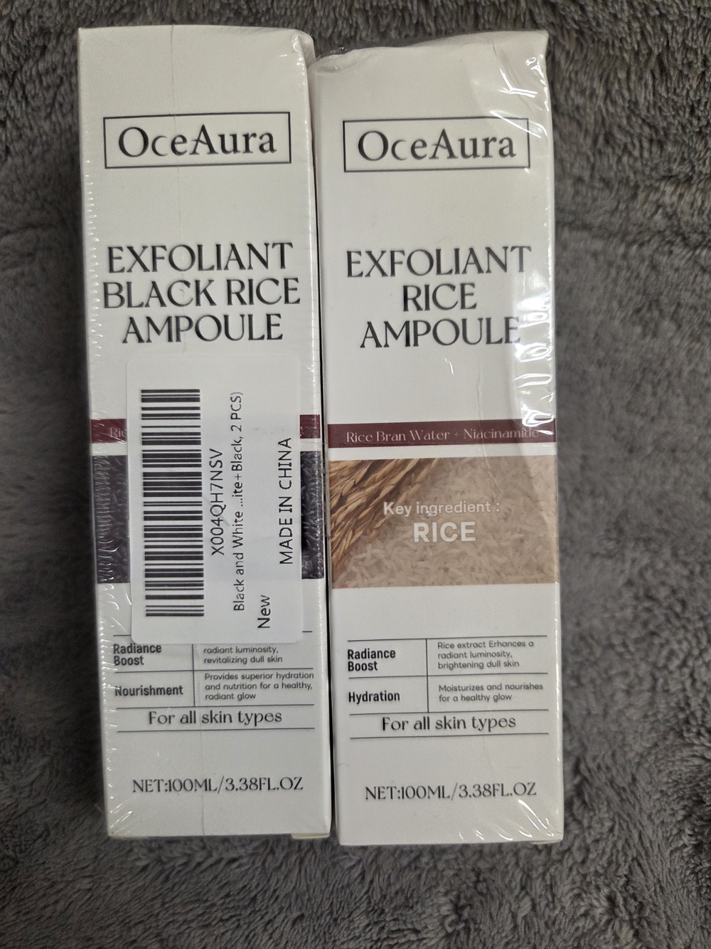 OceAura Exfoliant Rice Ampoule